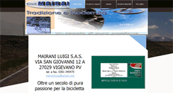 Desktop Screenshot of ciclimairani.it